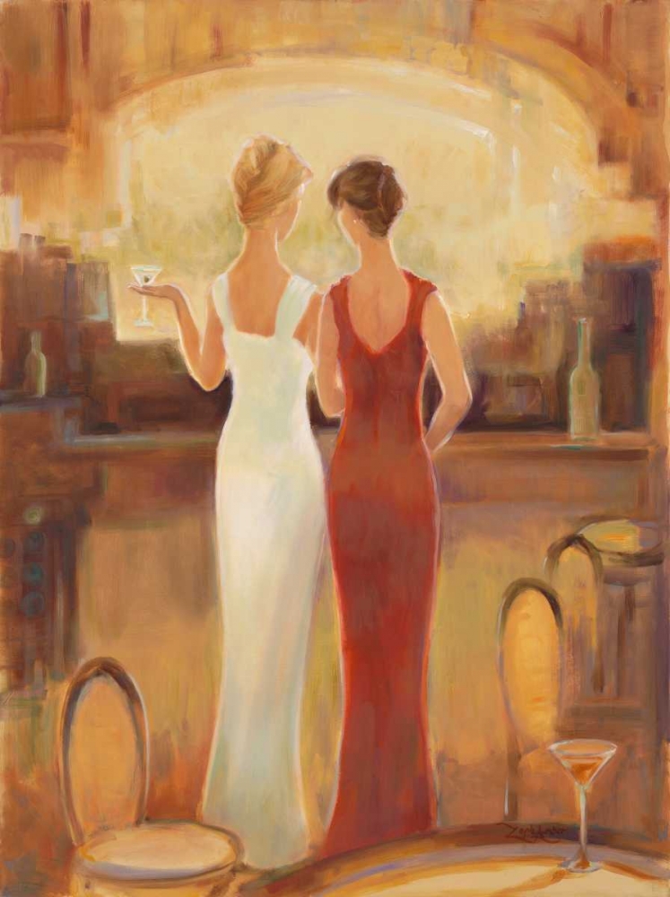 Wall Art Painting id:65339, Name: Afternoon Cocktails, Artist: Amber, Zeph