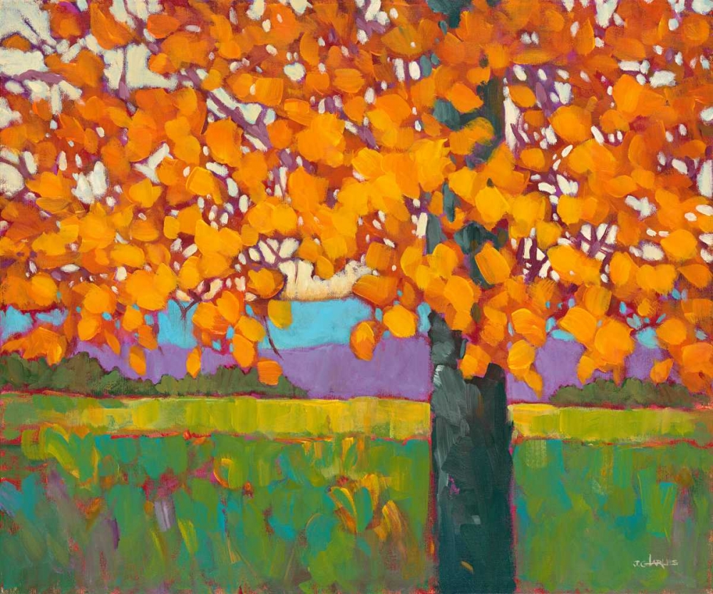 Wall art: Vibrant Autumn, by Charles, J.