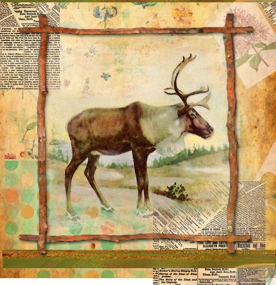 Wall Art Painting id:59603, Name: Elk Nature, Artist: Robertson, Walter 