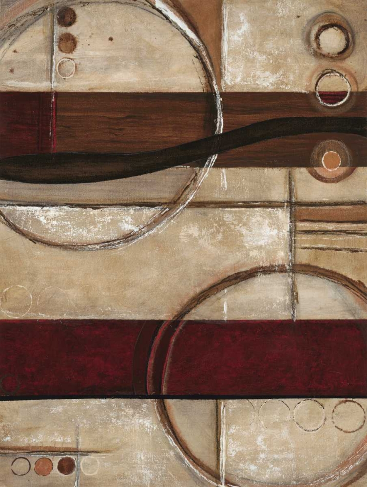 Wall Art Painting id:69909, Name: Circular Patterns 1, Artist: Dascher, Dennis 