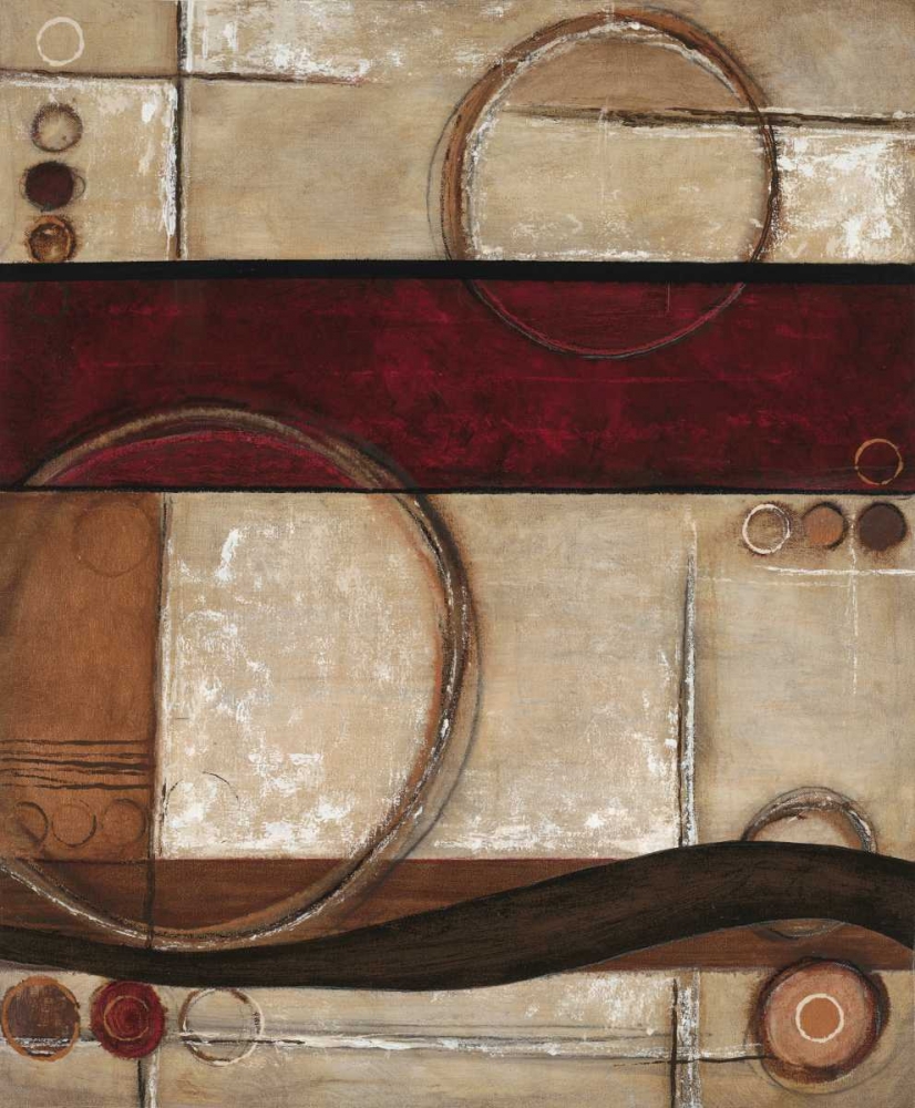 Wall Art Painting id:69910, Name: Circular Patterns 2, Artist: Dascher, Dennis 