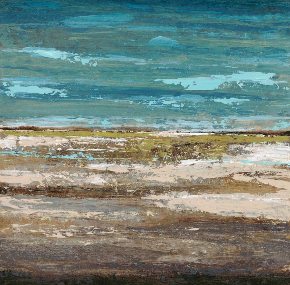 Wall Art Painting id:69913, Name: Abstract Sea 1, Artist: Dascher, Dennis 