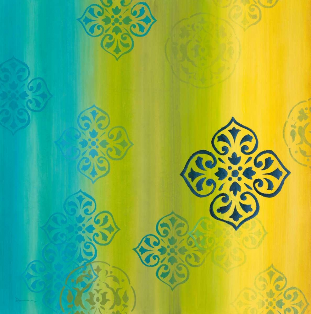 Wall Art Painting id:69927, Name: Contemporary Medallions 1, Artist: Dascher, Dennis 