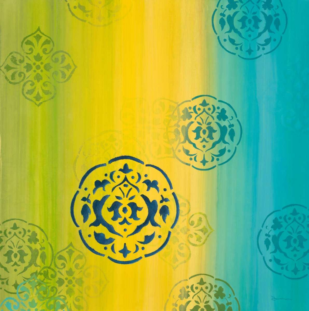 Wall Art Painting id:69928, Name: Contemporary Medallions 2, Artist: Dascher, Dennis 