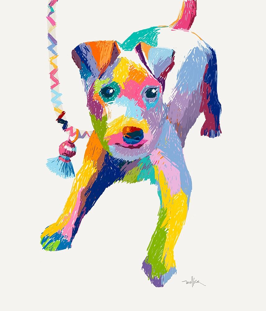 Art Print: TERRIER SKETCH