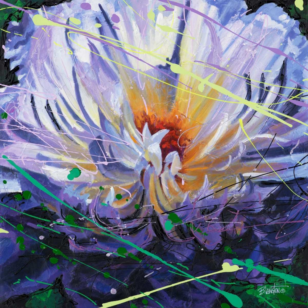 Wall Art Painting id:63486, Name: Peony in Motion, Artist: Langton, Bruce