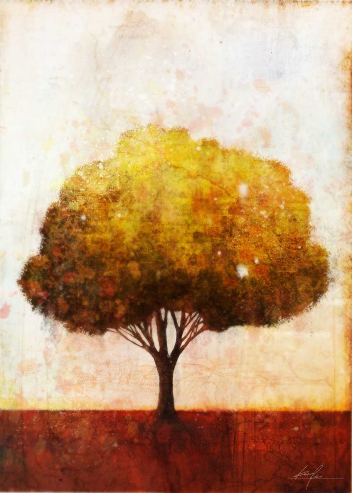Art Print: Autumnal Tree 1