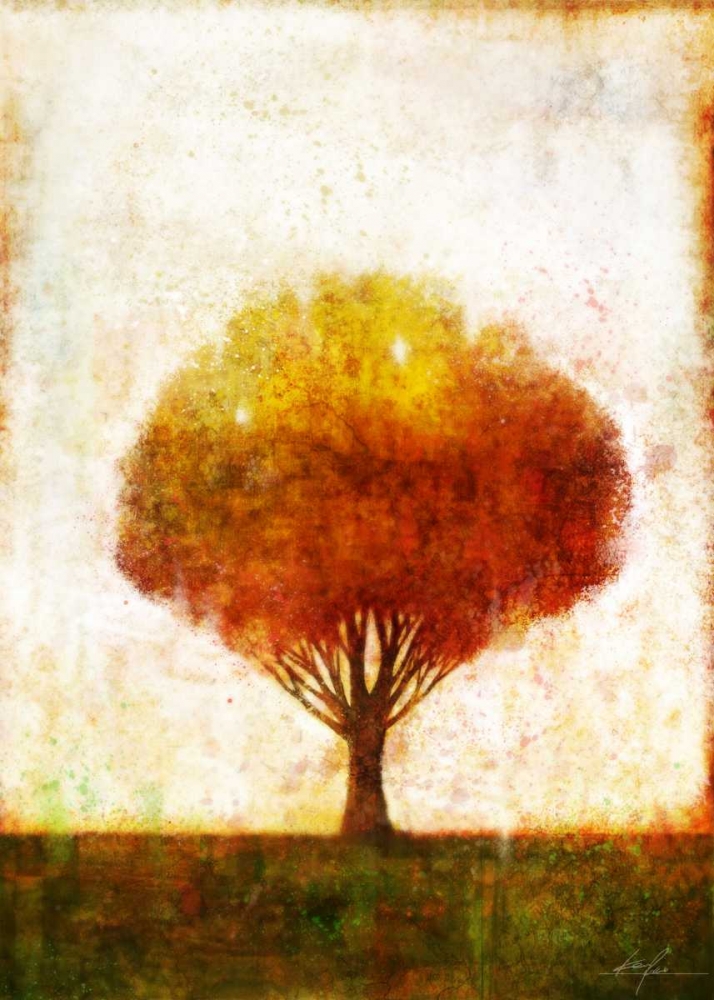 Art Print: Autumnal Tree 2