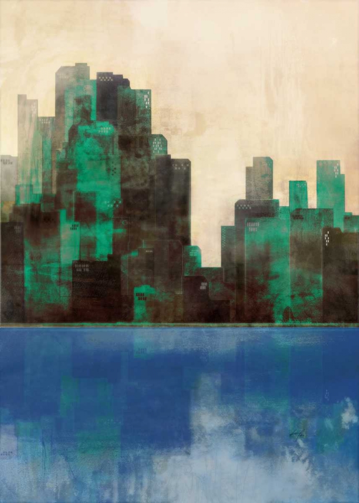 Art Print: Monaco Lagoon 2