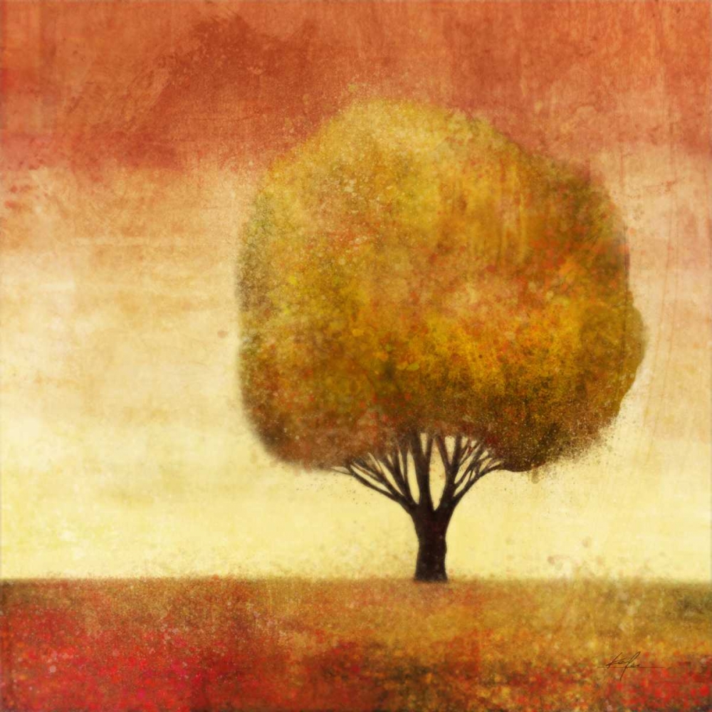 Wall Art Painting id:56567, Name: Golden Tree 1, Artist: Roko, Ken