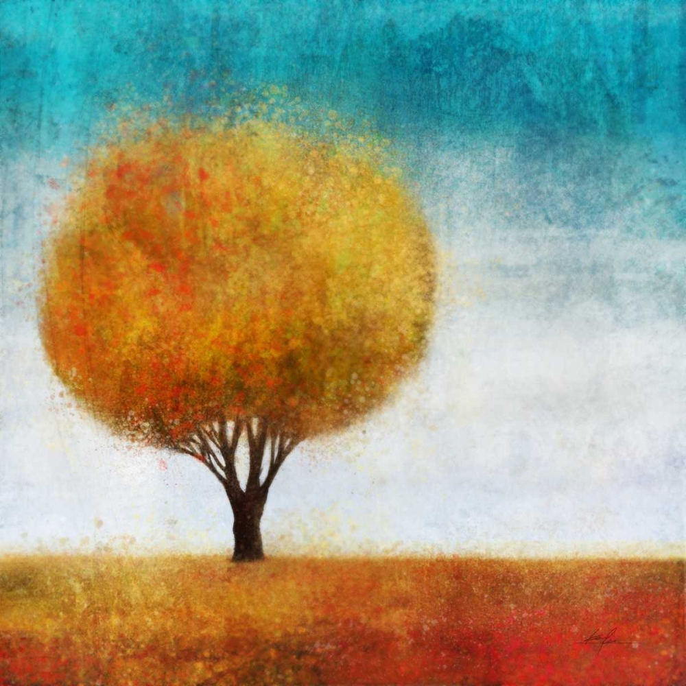 Art Print: Golden Tree 2
