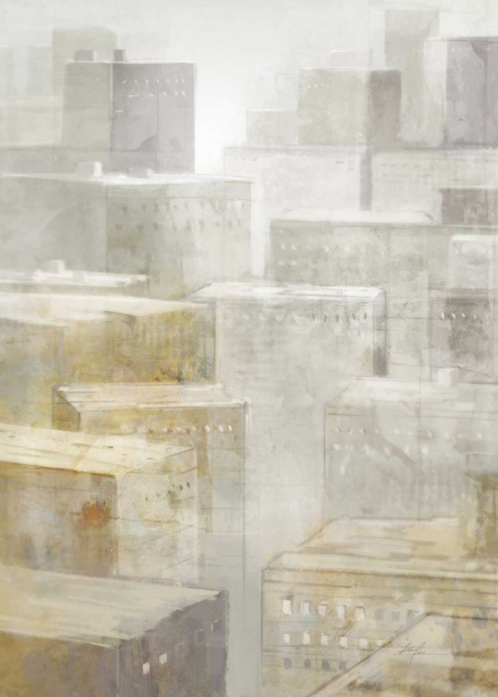 Art Print: City Fog 1