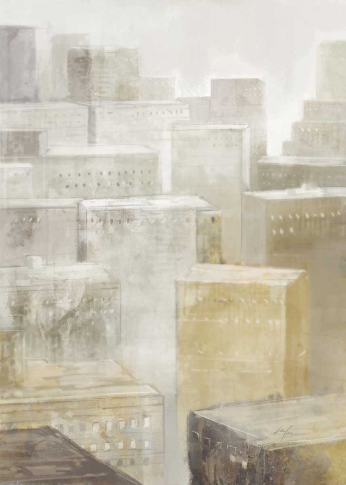 Art Print: City Fog 2