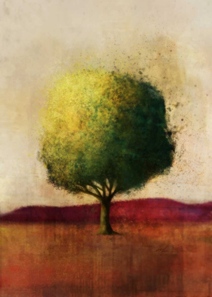 Art Print: Colorful Horizon 1