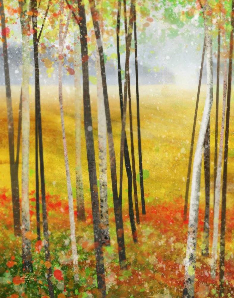 Art Print: Autumn Meadows 1 