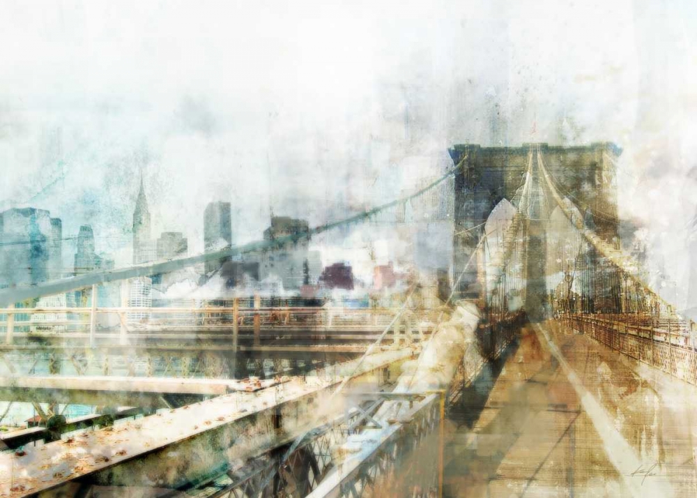 Wall art: Bridge Impression, by Roko, Ken