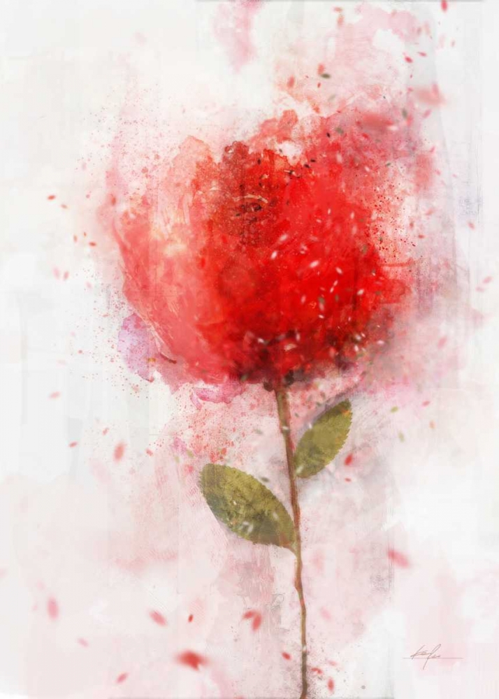 Wall Art Painting id:142076, Name: Exuberant Floral, Artist: Roko, Ken