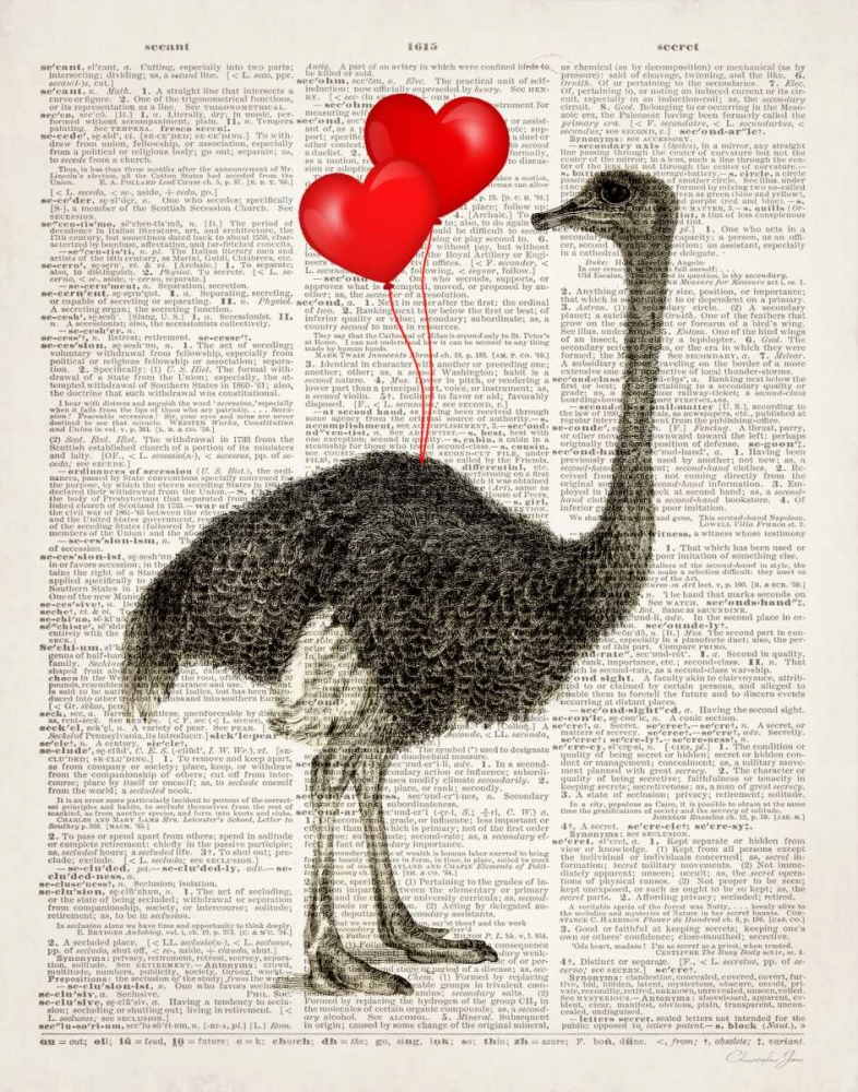 Wall Art Painting id:142088, Name: Ostrich In Love, Artist: James, Christopher