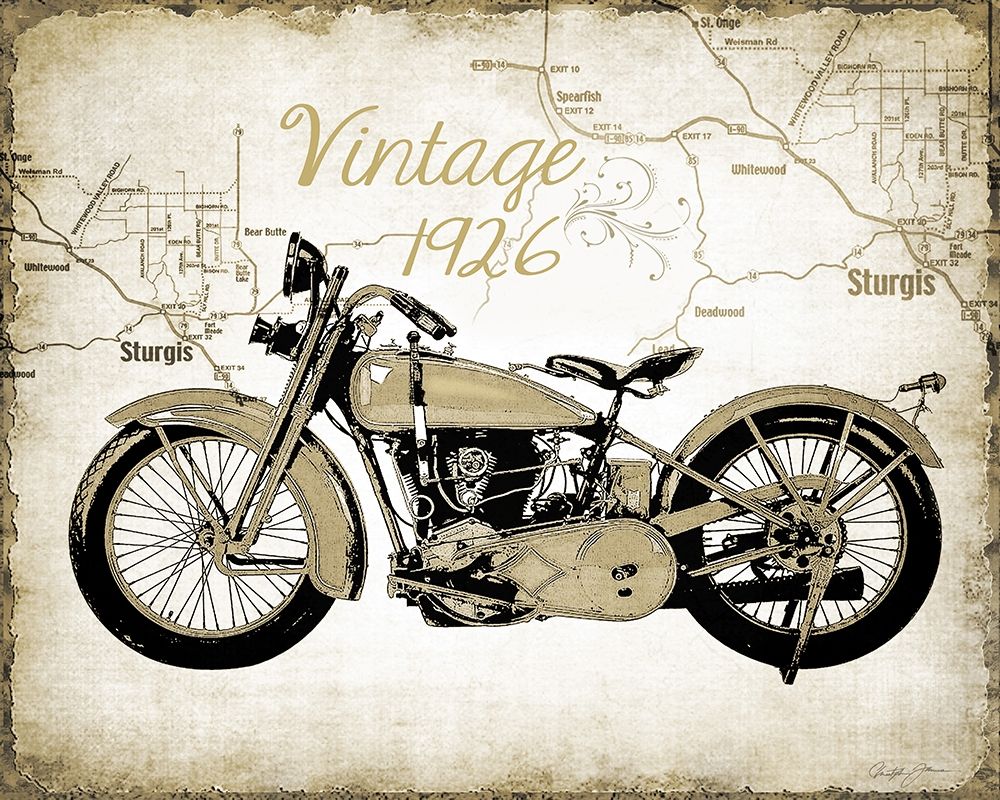 Wall art: Classic Ride, by Christopher, James