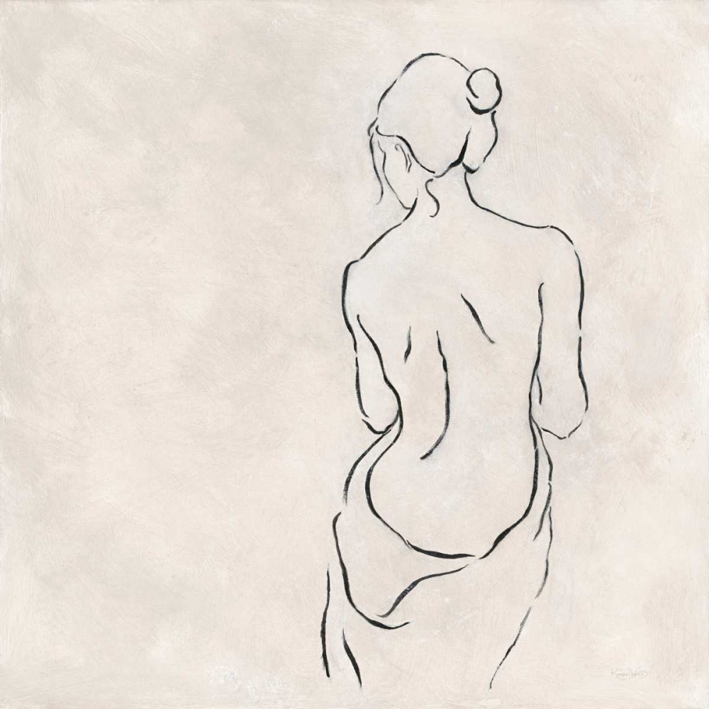 Wall Art Painting id:166496, Name: Alabaster Bather 2, Artist: Wallis, Karen