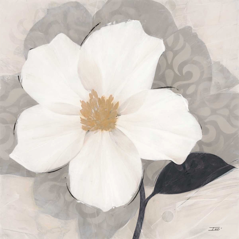 Wall Art Painting id:166610, Name: ?légance Blanc, Artist: Stoyanov, Ivo