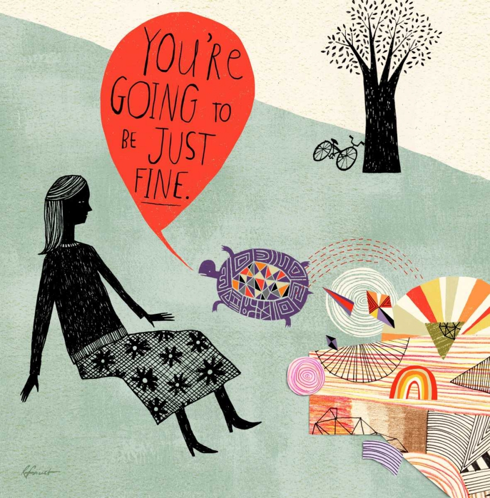 Wall art: Turtle Advice, by Faust, Richard