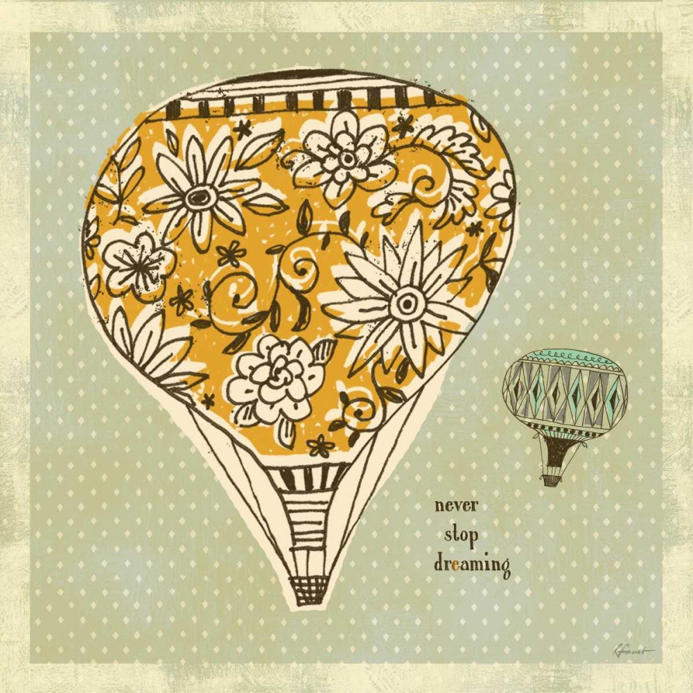 Wall Art Painting id:56774, Name: Dream Balloon 3, Artist: Faust, Richard