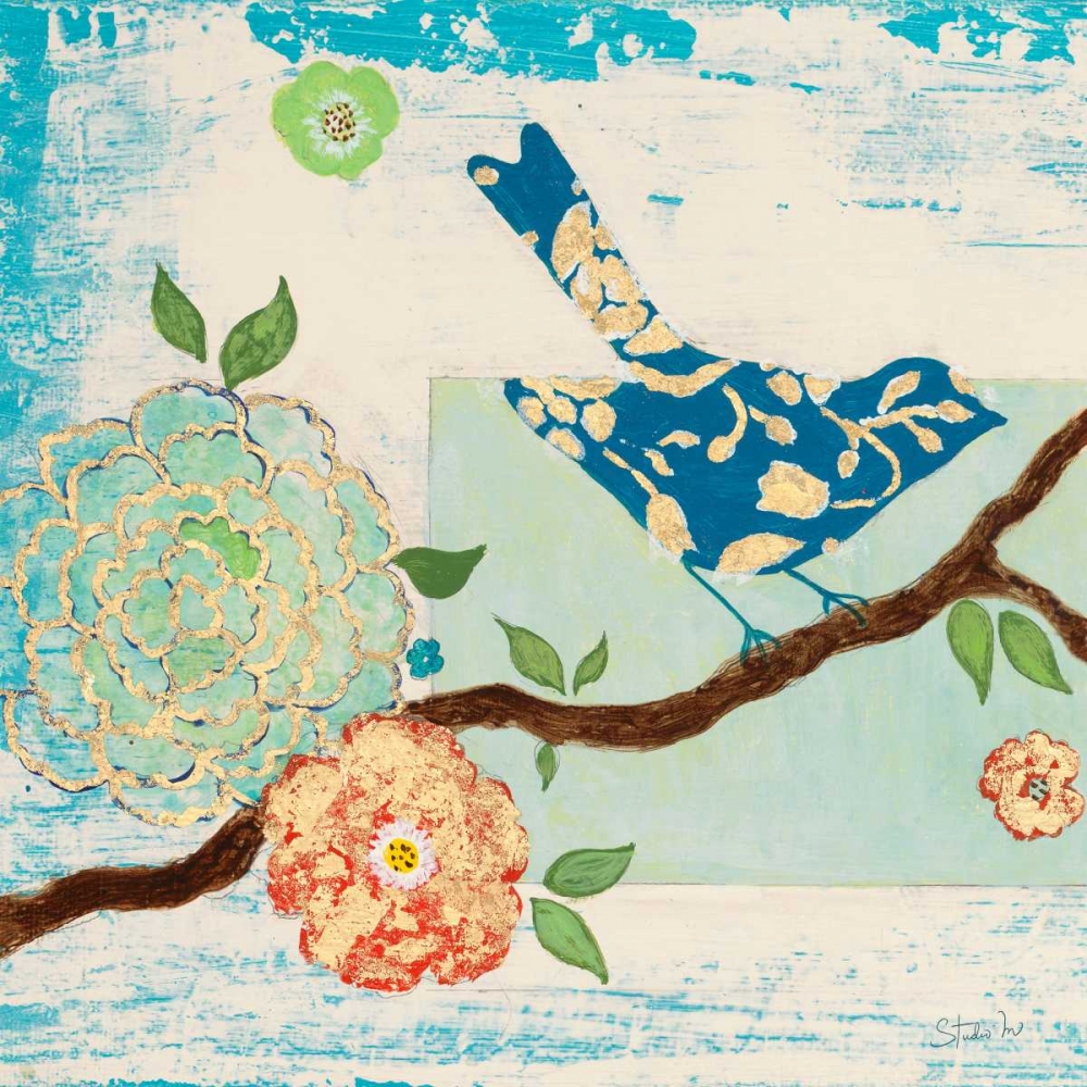 Art Print: Heavenly Birds 1