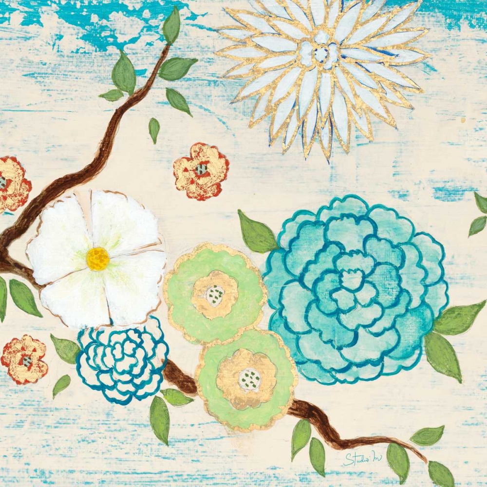 Art Print: Heavenly Birds 2