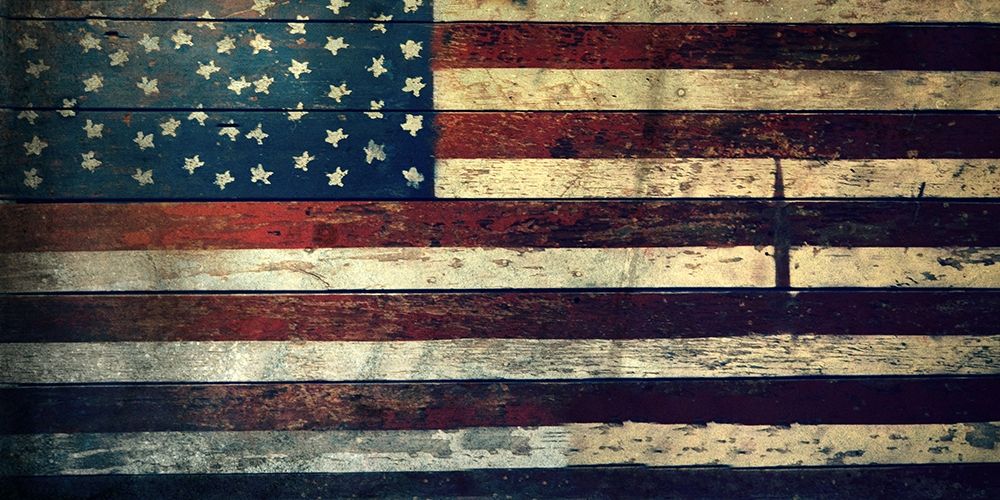 Wall art: Farmhouse Flag, by Dickinson, Robin