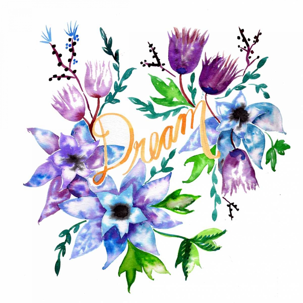 Wall Art Painting id:142278, Name: Dream, Enchanted Garden, Artist: Esther Bley Designs 