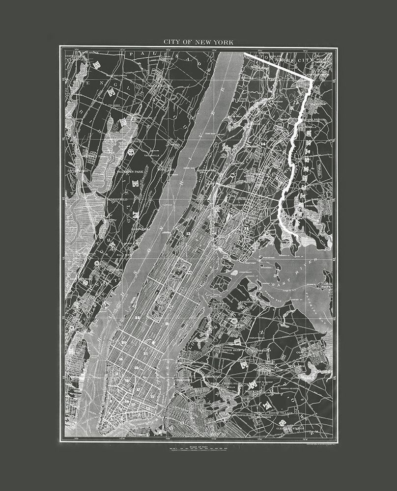 Art Print: Industrial New York