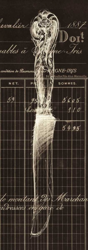 Wall Art Painting id:77816, Name: Knife Document, Artist: Z Studio