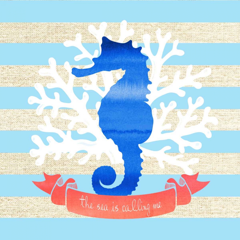 Wall Art Painting id:105772, Name: The Sea is Calling, Artist: Dos Santos, Bella