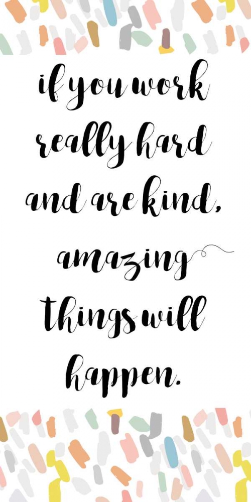 Wall Art Painting id:142189, Name: Amazing Things Will Happen, Artist: Dos Santos, Bella