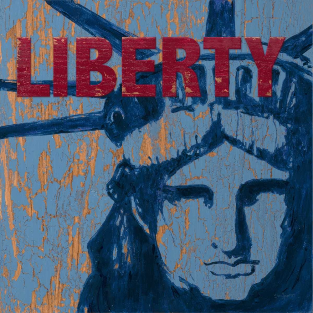 Wall Art Painting id:63344, Name: Liberty Reigns, Artist: Appleman, Sam
