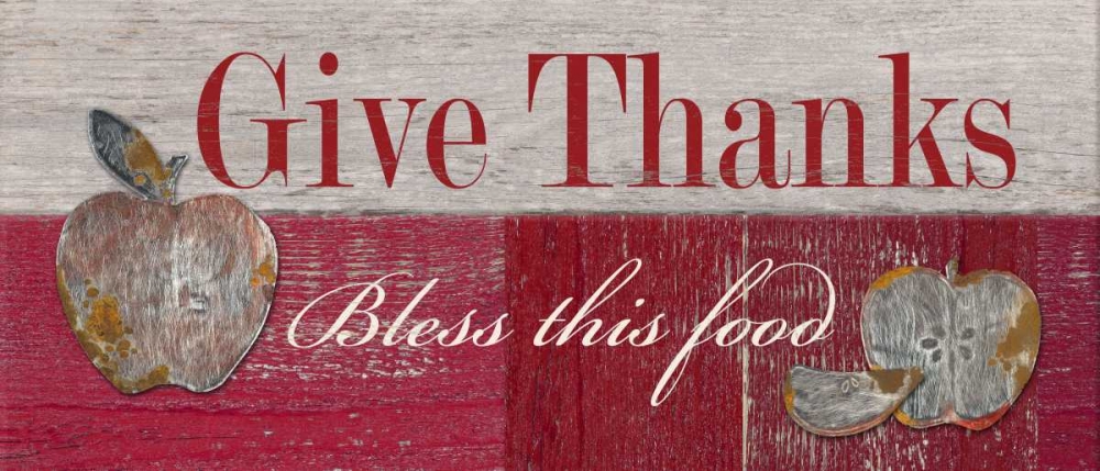 Art Print: Give Thanks
