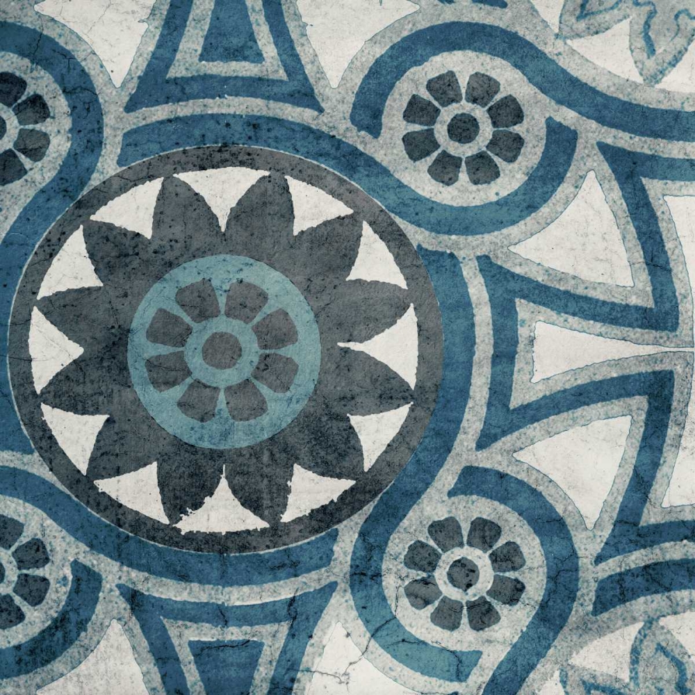 Art Print: Persian Jewel Blue 1 