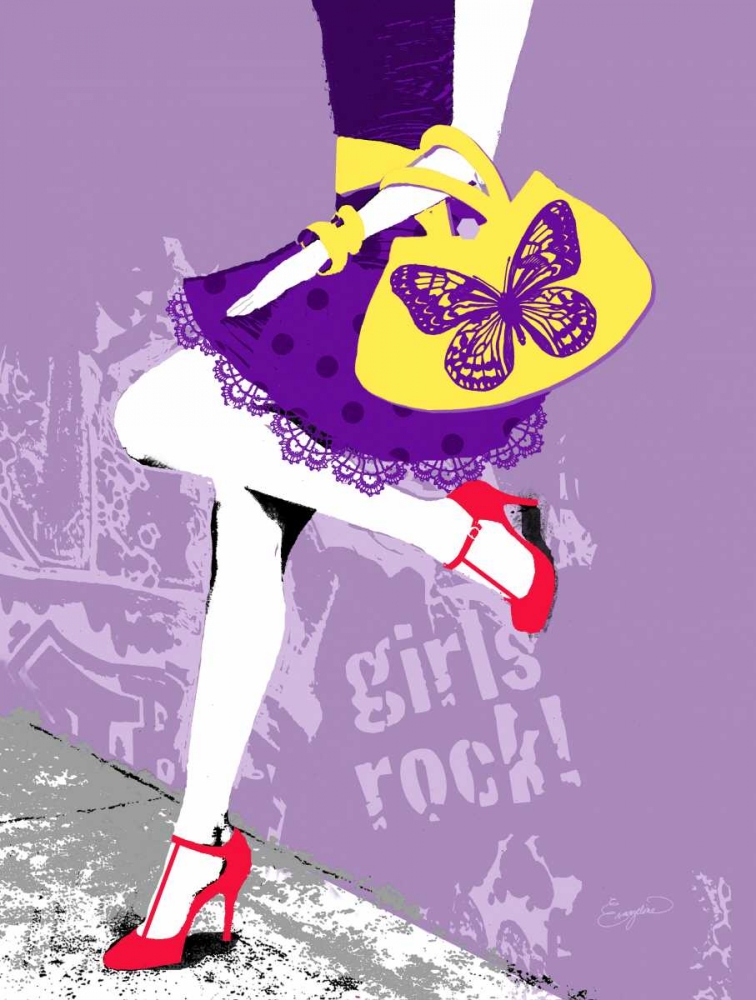 Wall Art Painting id:63502, Name: Urban Chic, Artist: Taylor, Evangeline