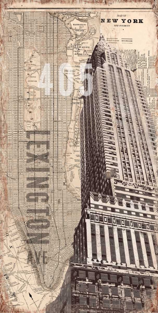 Wall Art Painting id:63508, Name: 405 Lexington, Artist: Taylor, Evangeline