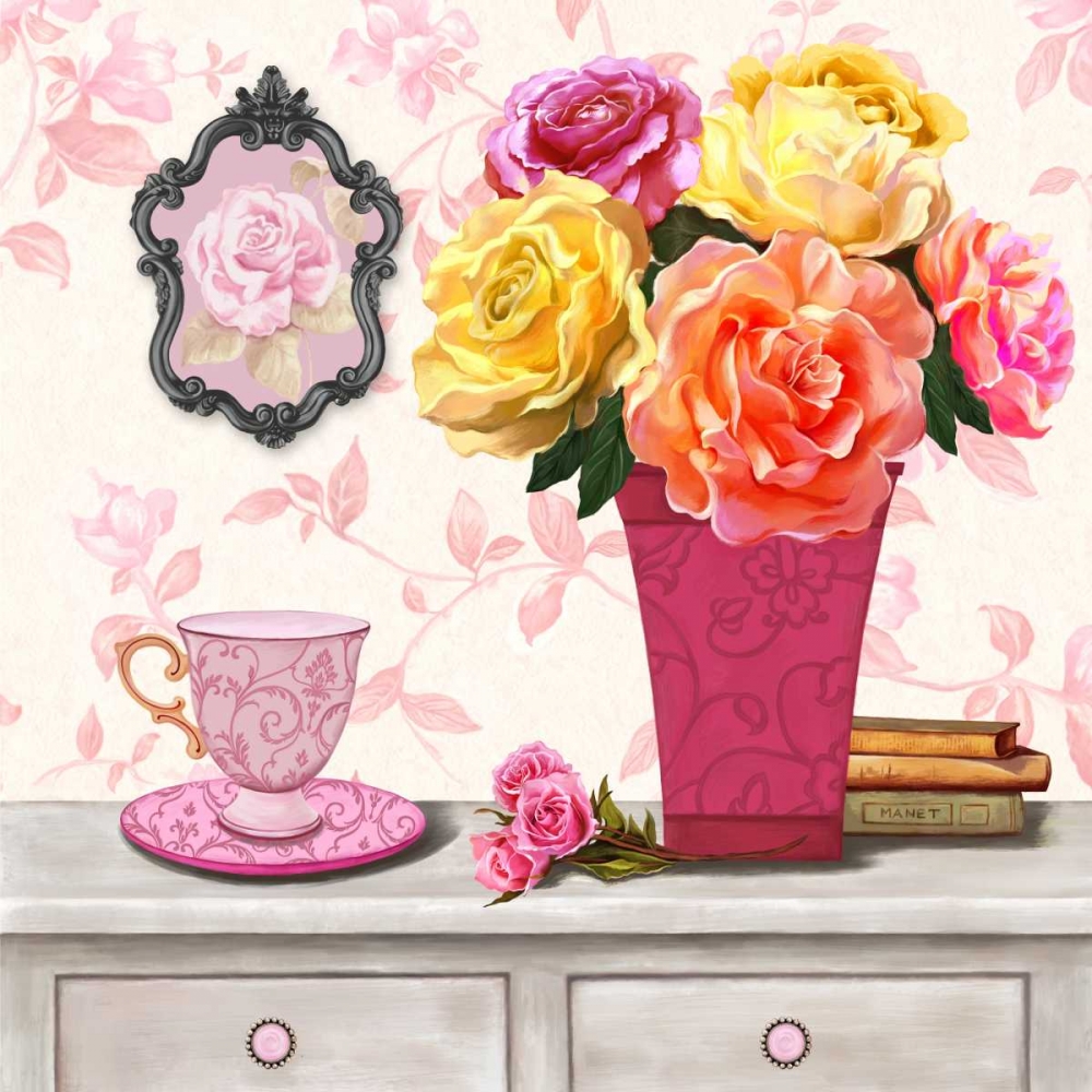 Wall Art Painting id:66315, Name: Parisian In Pink 1, Artist: Art Atelier Alliance