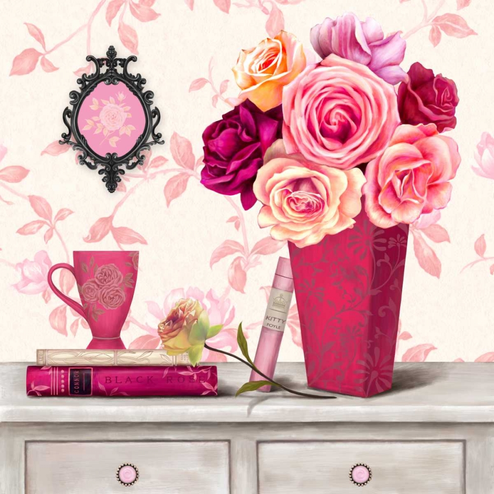 Wall Art Painting id:66318, Name: Parisian In Pink 4, Artist: Art Atelier Alliance