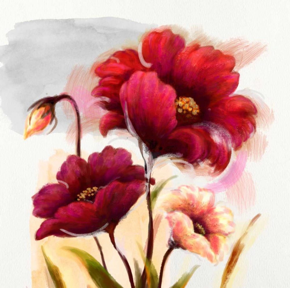 Wall Art Painting id:66319, Name: Floral Adagio, Artist: Art Atelier Alliance