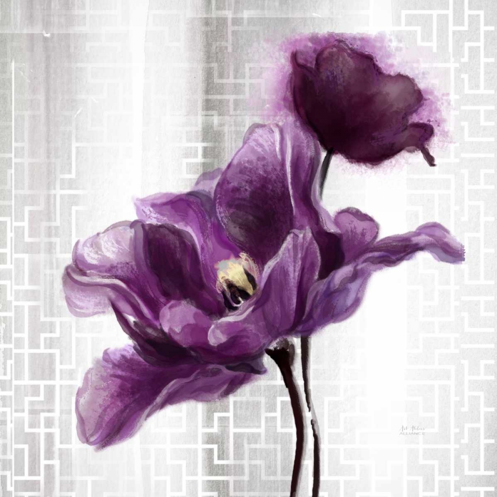 Wall Art Painting id:66330, Name: Ethereal Spring Tulip, Artist: Art Atelier Alliance