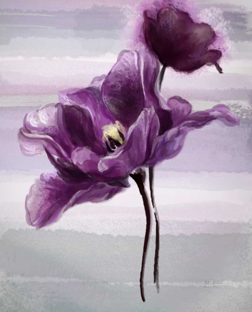 Wall Art Painting id:66328, Name: Ethereal Tulip, Artist: Art Atelier Alliance