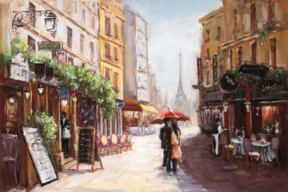 Wall art: Parisienne Romance, by Art Atelier Alliance