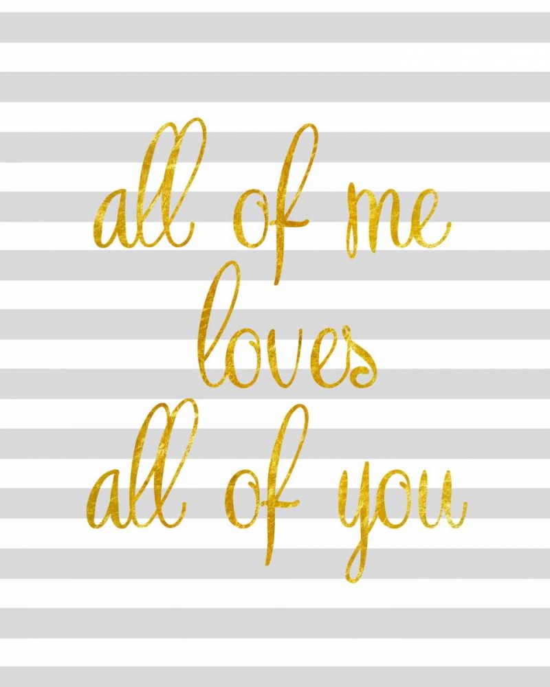 Art Print: All of Me Stripes