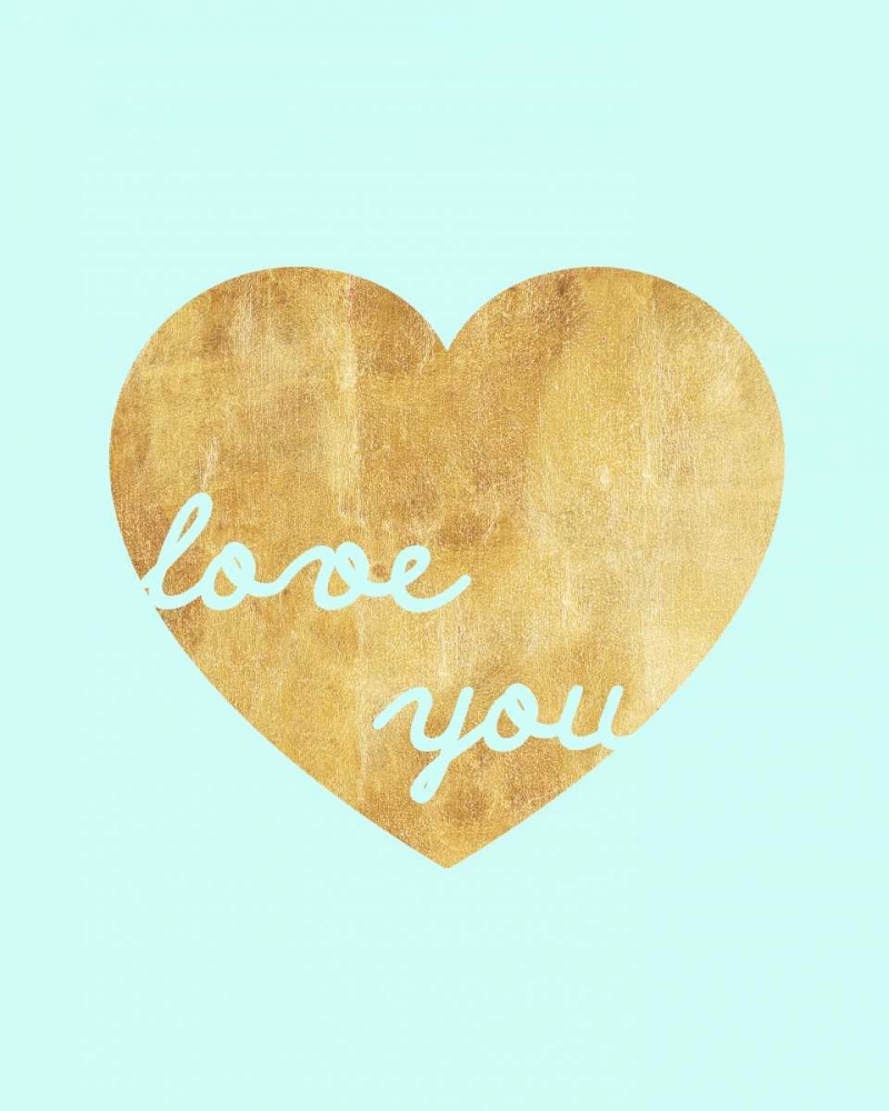 Art Print: Heart of Gold Love