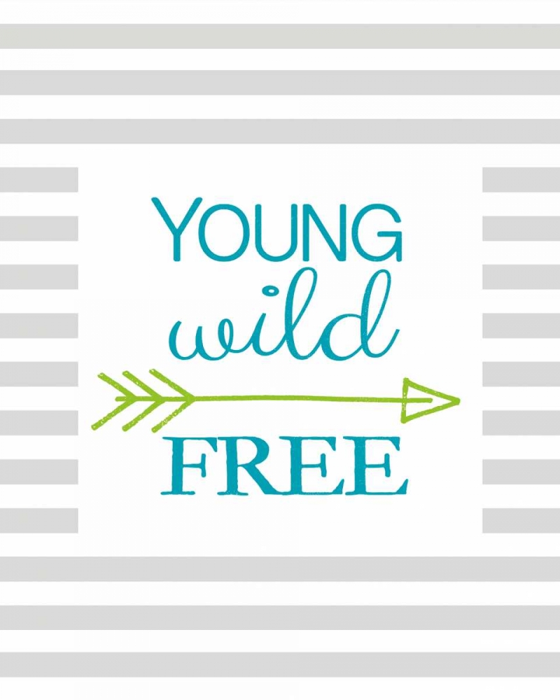 Art Print: Young Wild Free