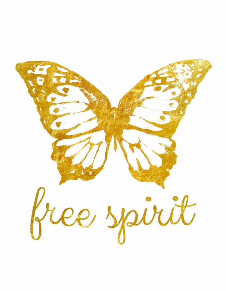 Art Print: Free Spirit Butterfly